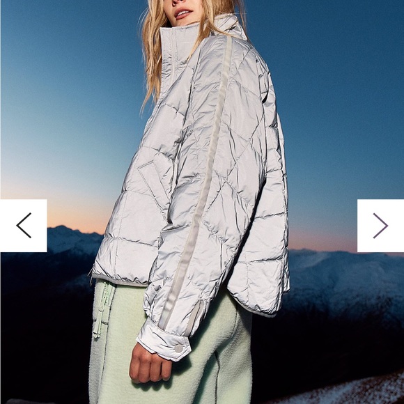 FP Movement by Free People Metallic Puffer Jacket - Picture 7 of 8